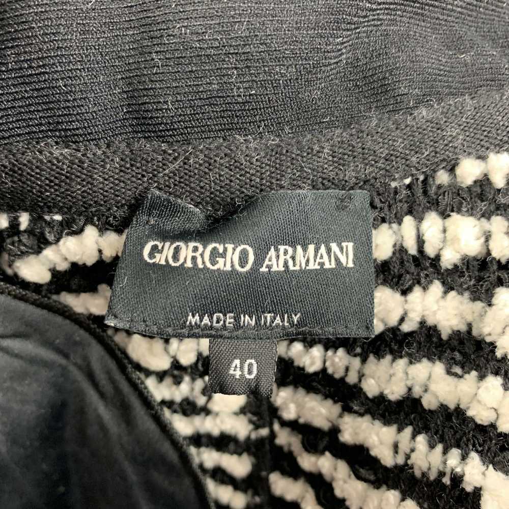 Giorgio Armani GIORGIO ARMANI Size 4 Black White … - image 4