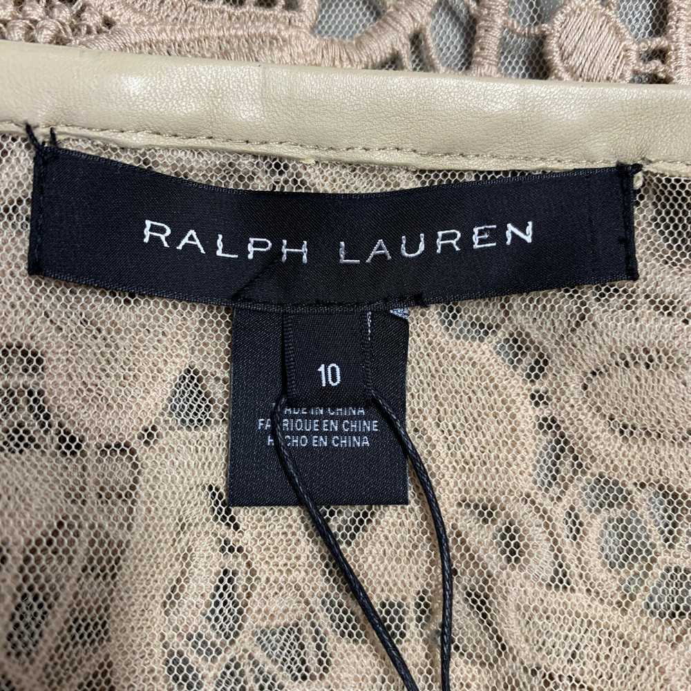 Ralph Lauren RALPH LAUREN Size 10 Khaki Cotton La… - image 6