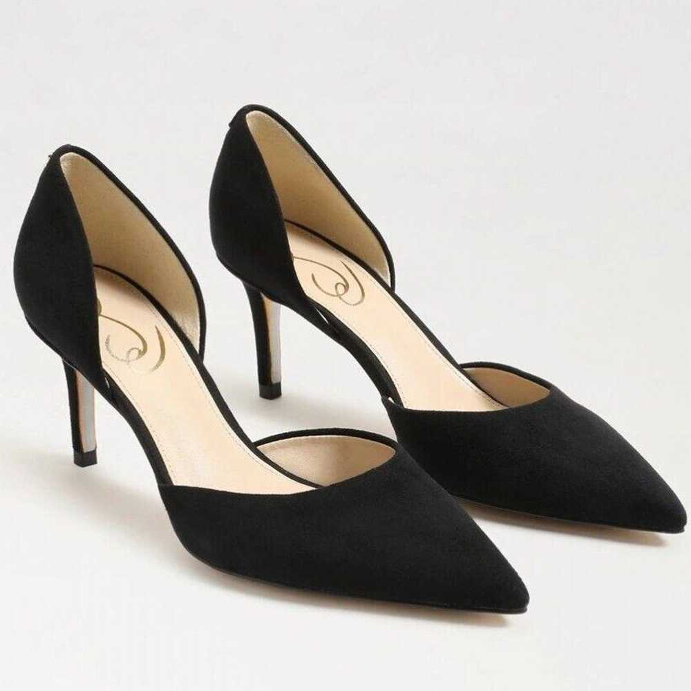 Women's Sam Edelman Viv Suede Pumps Black Women's… - image 1