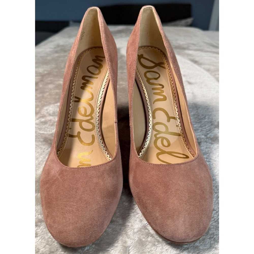 Sam Edelman Stillson Mauve Pink Suede Block Heel … - image 2