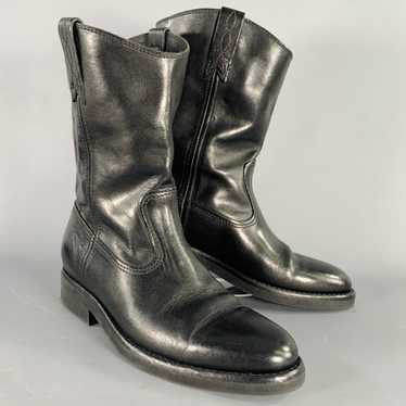 Golden Goose GOLDEN GOOSE Size 7 Black Leather Pu… - image 1