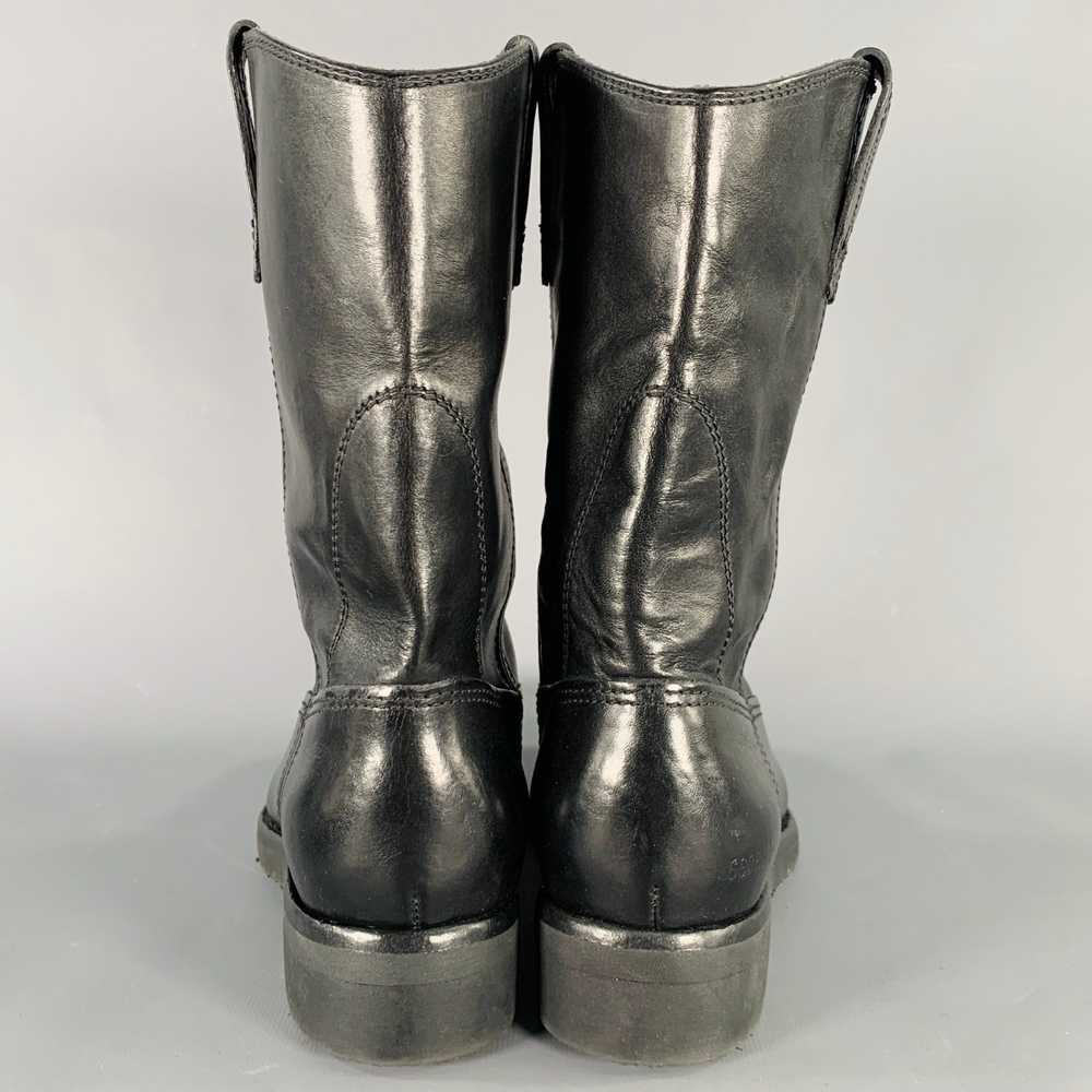 Golden Goose GOLDEN GOOSE Size 7 Black Leather Pu… - image 2