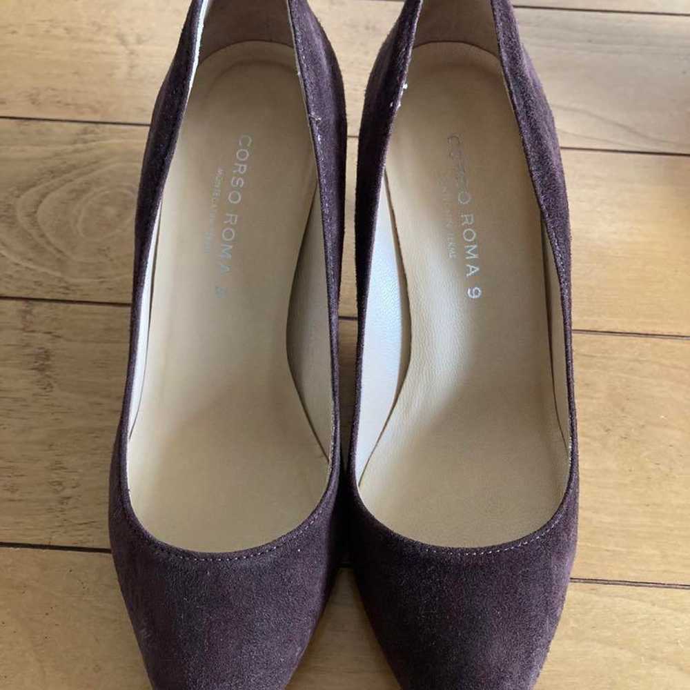 Beautiful condition Corso Roma pointed toe suede … - image 2