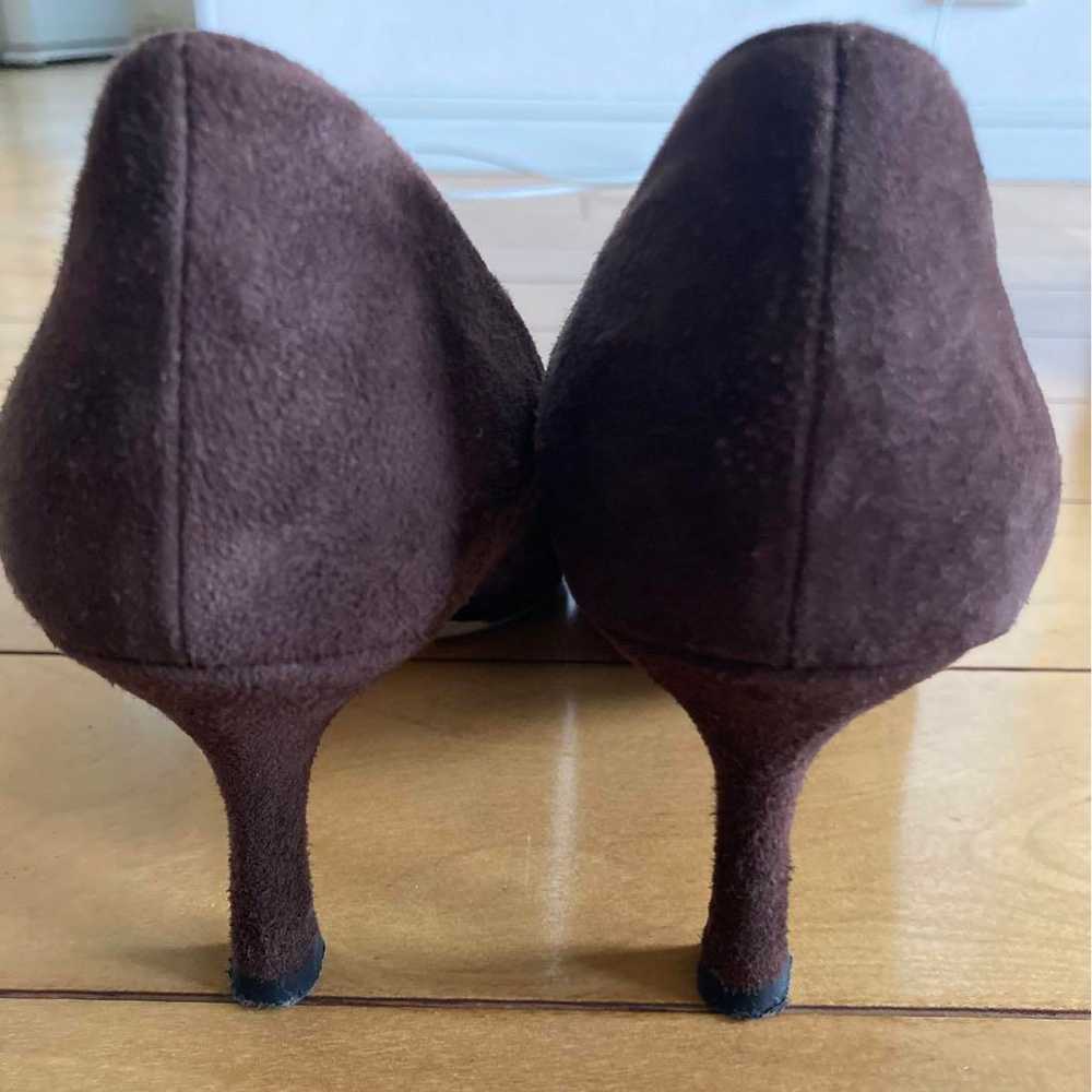 Beautiful condition Corso Roma pointed toe suede … - image 4