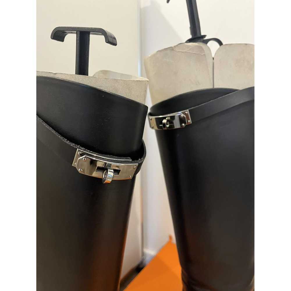 Hermès Jumping leather riding boots - image 7