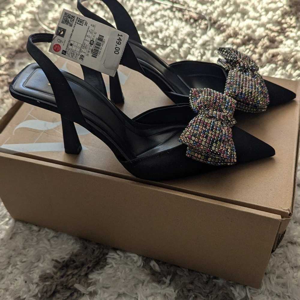 Zara Bowtie Heels - image 1