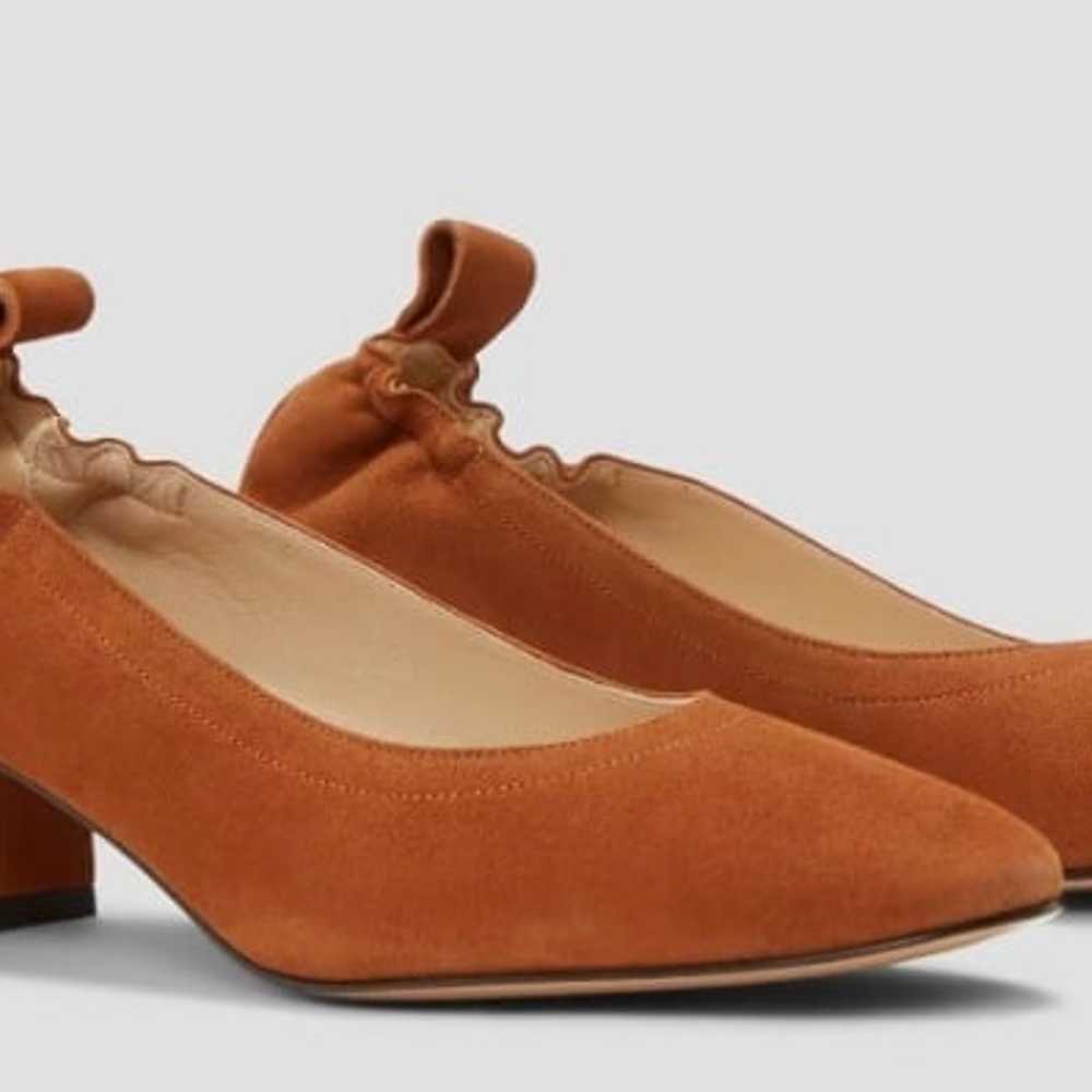 Everlane The Italian Leather Day Heel Almond Suede - image 2