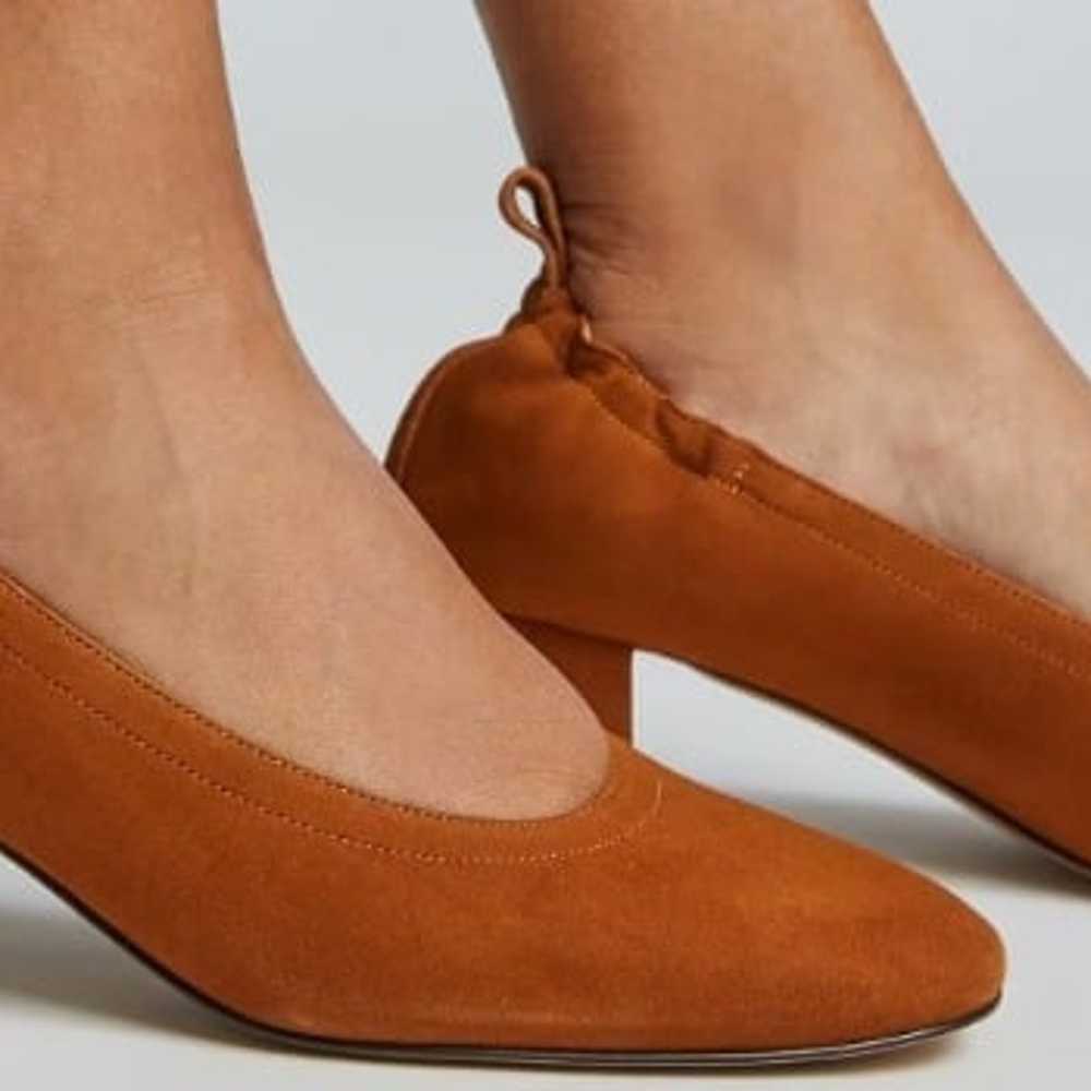 Everlane The Italian Leather Day Heel Almond Suede - image 5