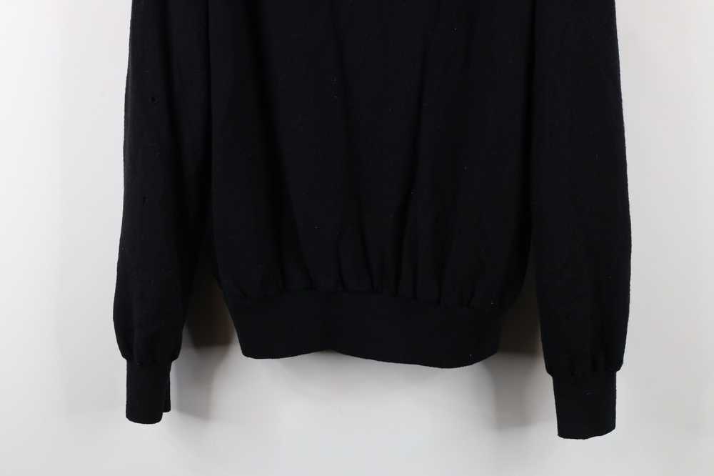 Vintage Vintage 90s Merino Wool Knit Half Zip Swe… - image 11