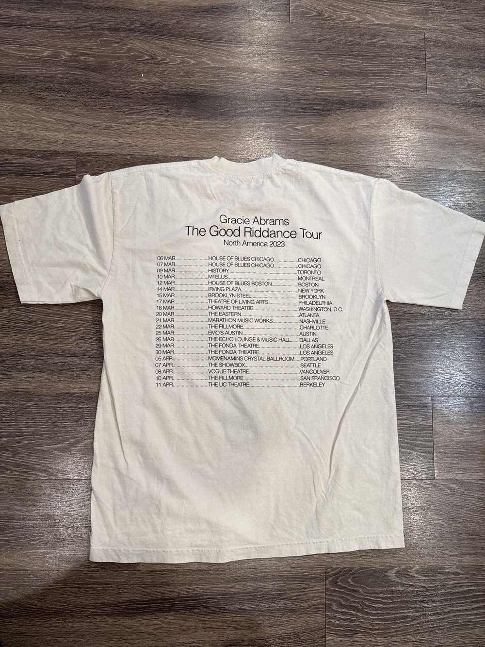 Band Tees Gracie Abrams Tour Tee - image 2