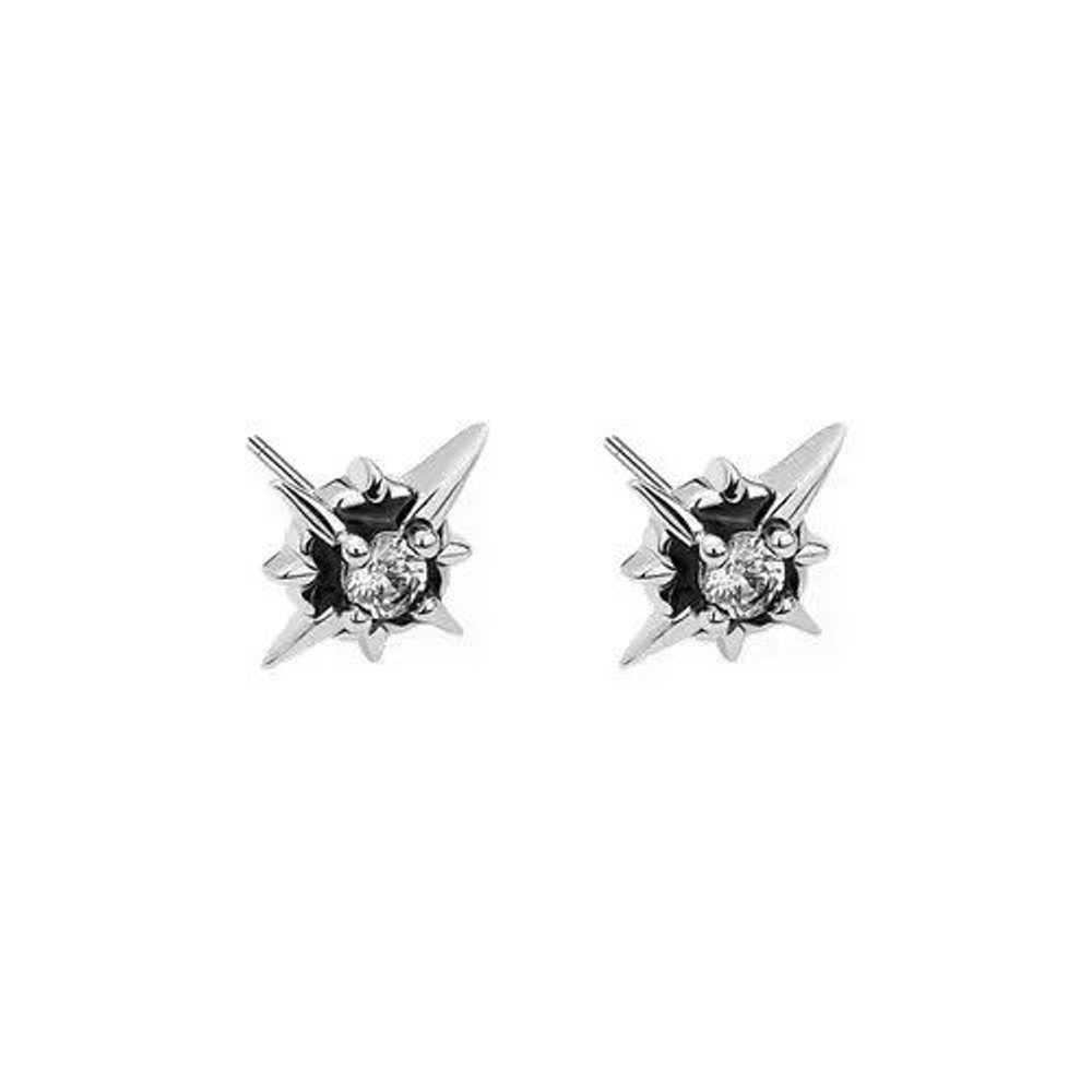 Chain × Jewelry × Streetwear Crystal Stone Earrin… - image 2