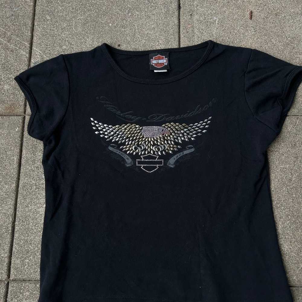 Y2k Harley-Davidson Women’s shirt - image 2