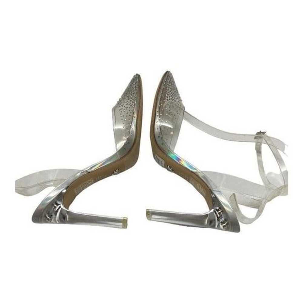 Disney x Aldo 8.5 Clear Jewel Glass Slipper Heels… - image 9