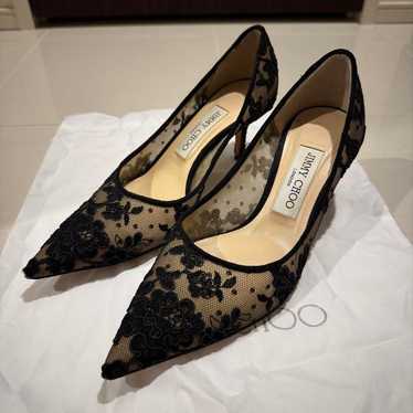 Jimmy Choo lace pumps, size 37 - image 1