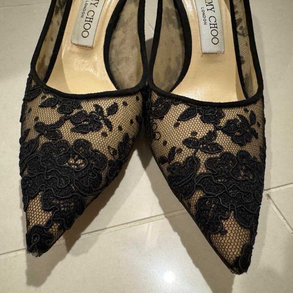 Jimmy Choo lace pumps, size 37 - image 3