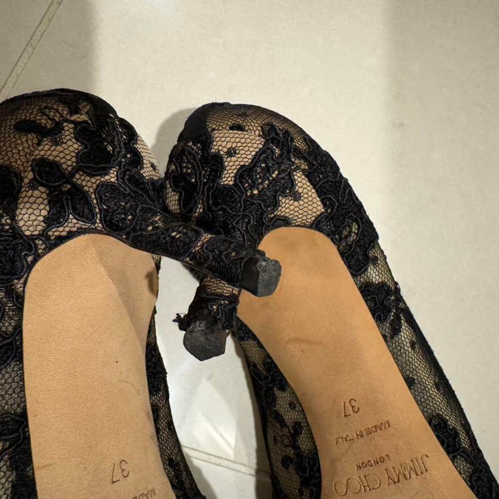 Jimmy Choo lace pumps, size 37 - image 5