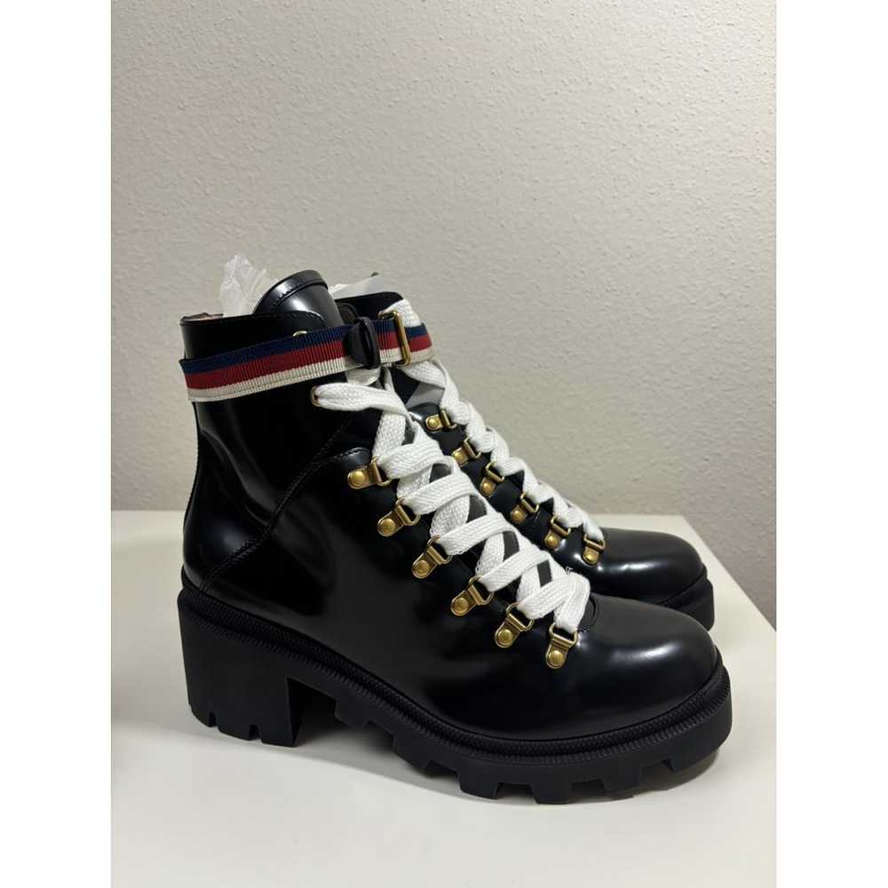 Gucci Patent leather ankle boots - image 4