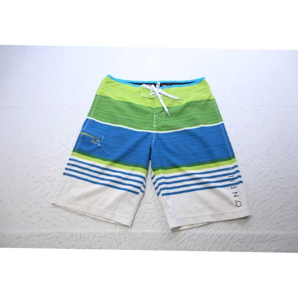 Vintage O'Neill Classic Striped board shorts for … - image 1