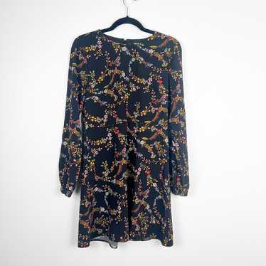 LOFT Long Sleeve Floral Dress