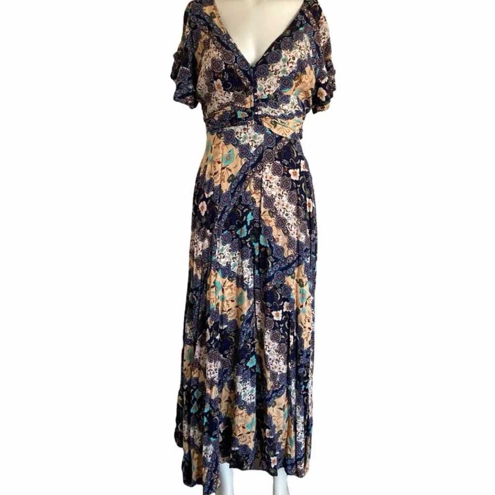 Abel the Label Anthropologie "Ghandi" Maxi Floral… - image 2