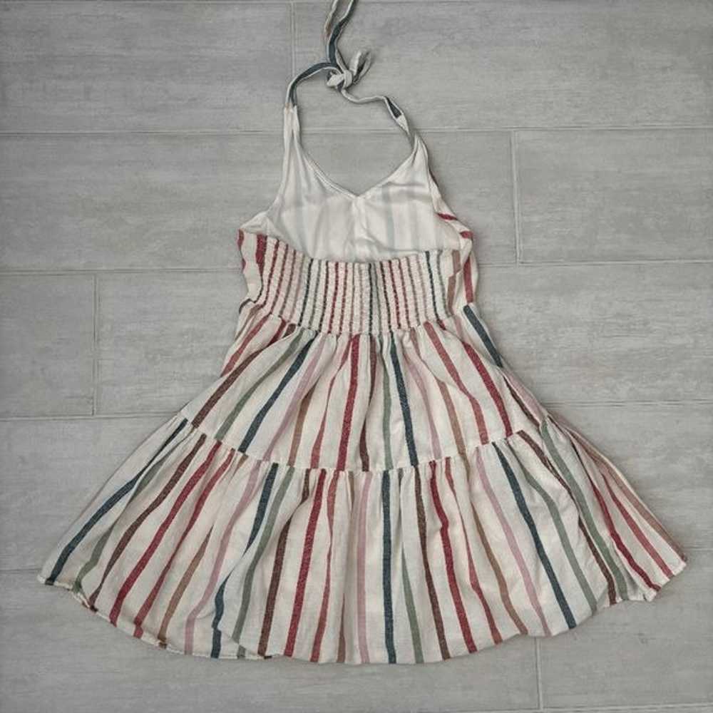 American Eagle Baby Doll Flared Halter Neck Tie D… - image 6