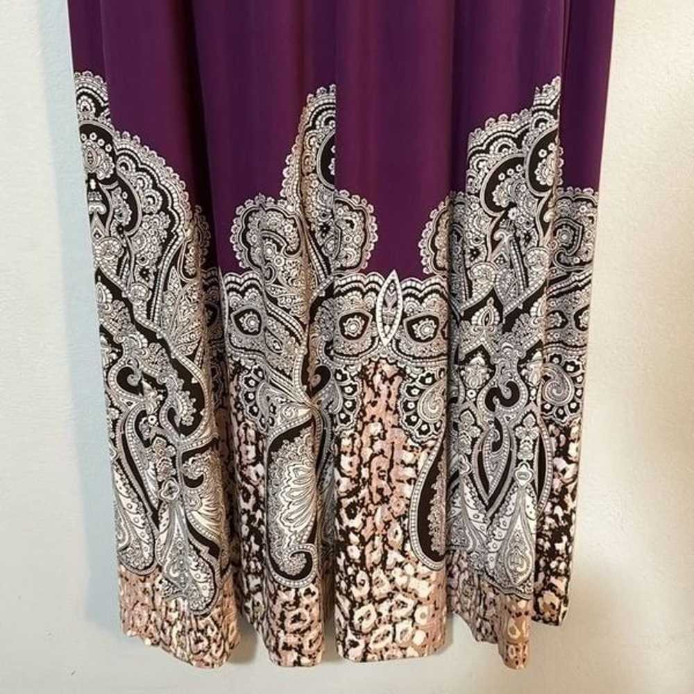 Soma Y2K Retro Paisley Eclectic Sleeveless Maxi D… - image 5