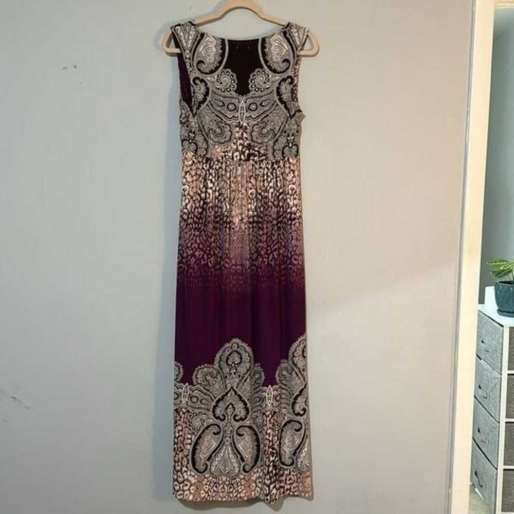 Soma Y2K Retro Paisley Eclectic Sleeveless Maxi D… - image 6