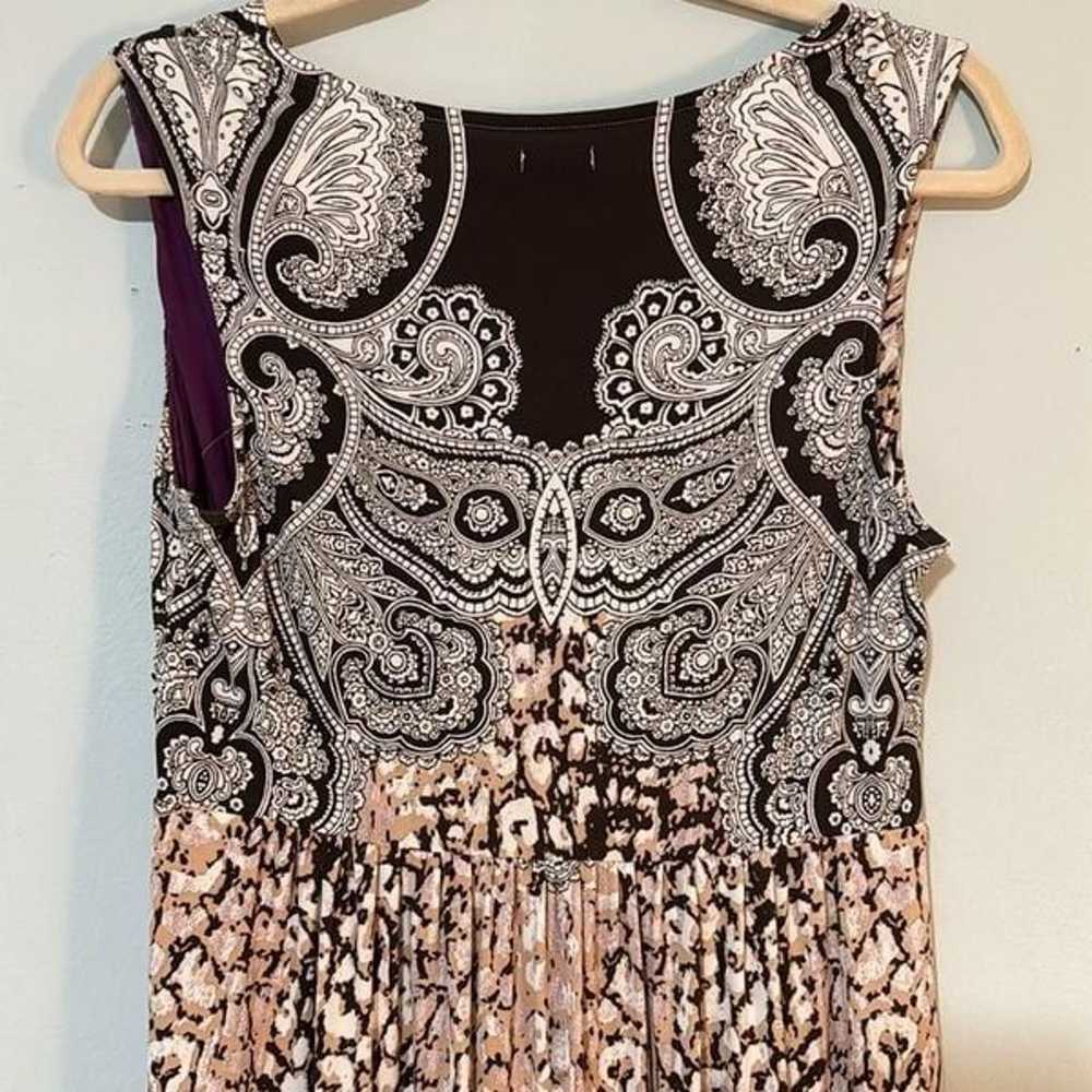 Soma Y2K Retro Paisley Eclectic Sleeveless Maxi D… - image 7