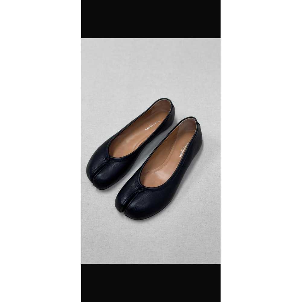 Maison Martin Margiela Tabi leather ballet flats - image 2