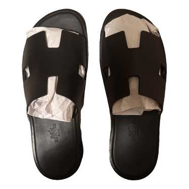 Hermès Izmir leather sandals - image 1