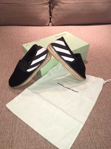 Off-White OFF-WHITE Diagonal Stripes Black Espadri