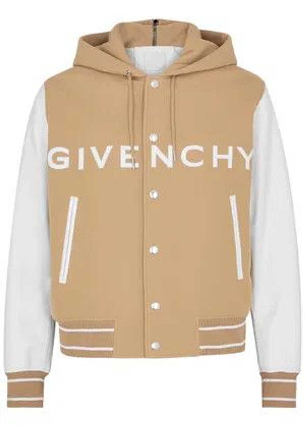 Givenchy o1srvl11e1224 Logo Wool Blend Varsity Ja… - image 1