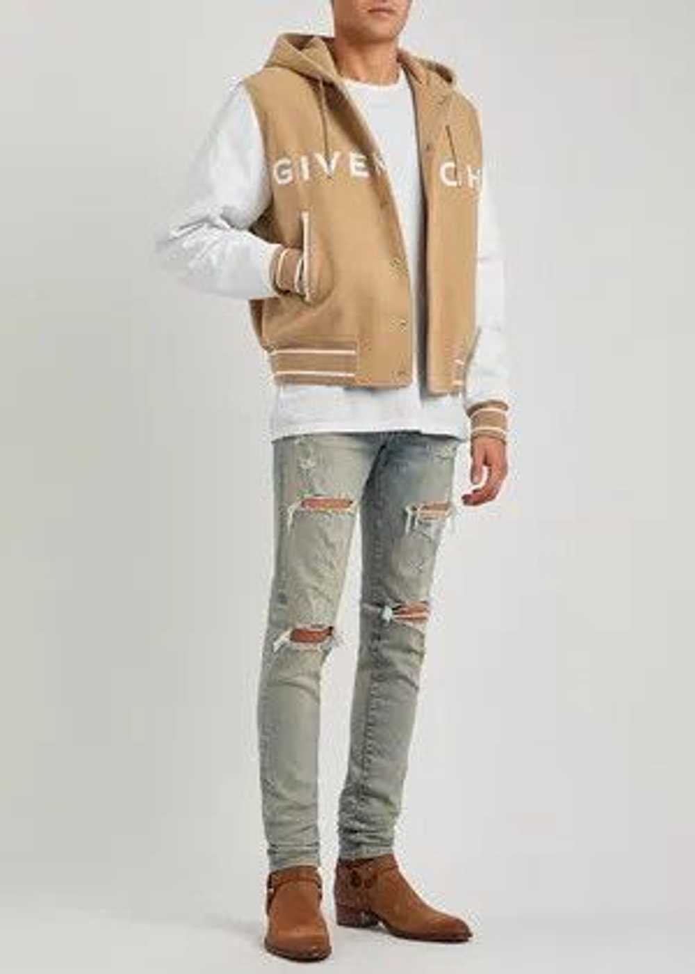 Givenchy o1srvl11e1224 Logo Wool Blend Varsity Ja… - image 2