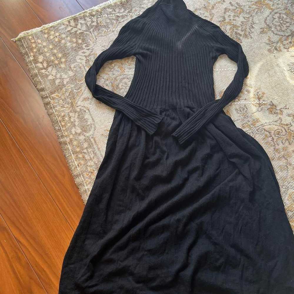 Uniqlo U Merino Wool Dress Black - image 2