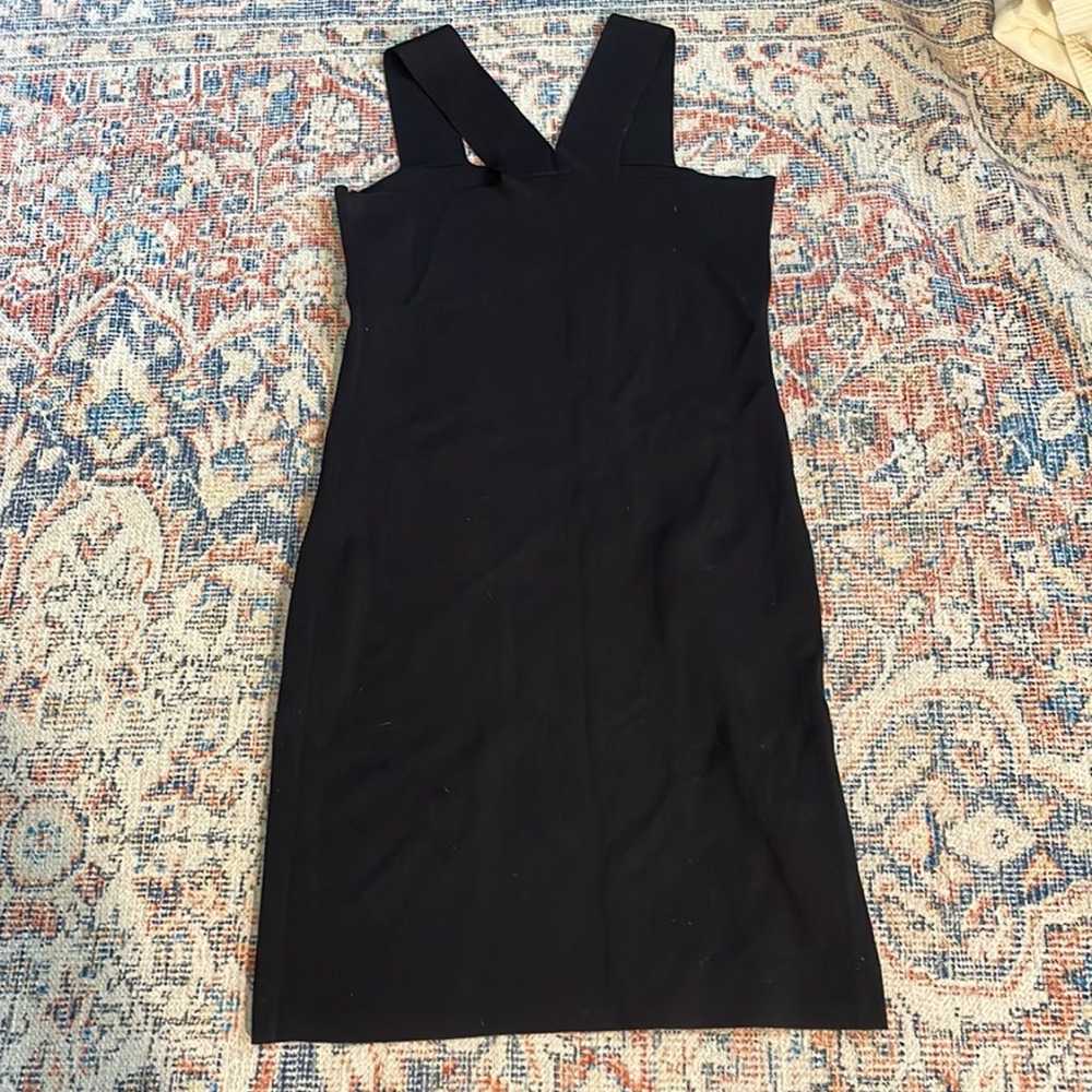 House of Harlow 1960 Black Knit Dress SZ L EUC - image 3