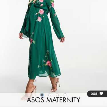 Asos Floral Maternity dress