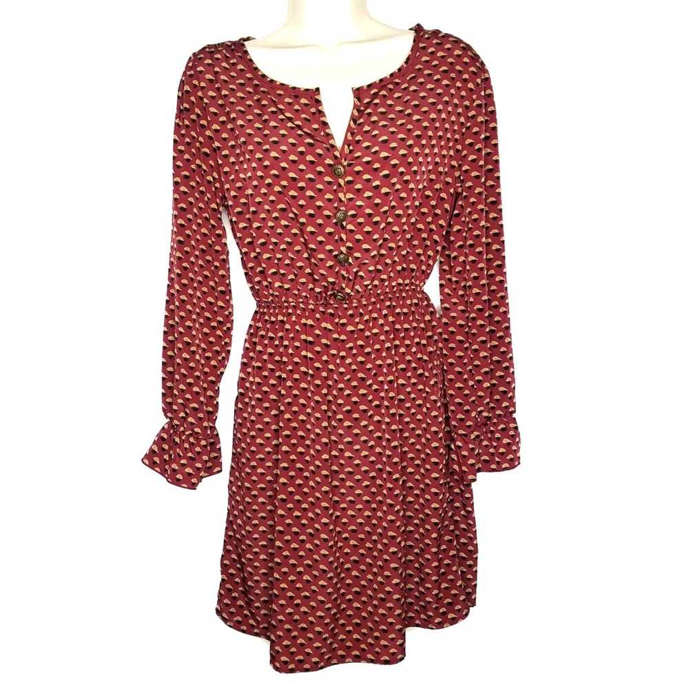 Womens Everly Dress SZ Small Long Sleeve - image 1