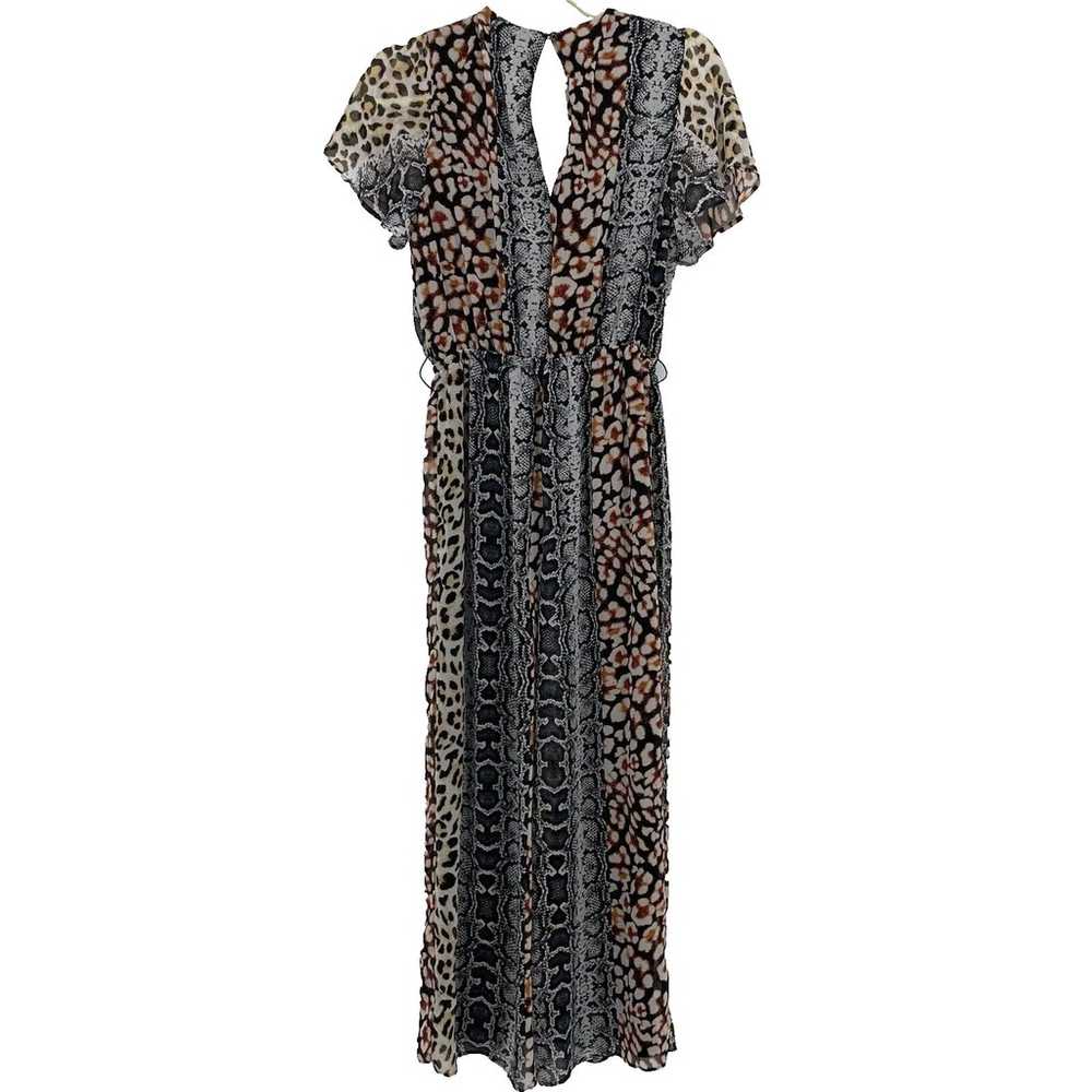 Express Small Jumpsuit Animal Print Wide Leg Pant… - image 6