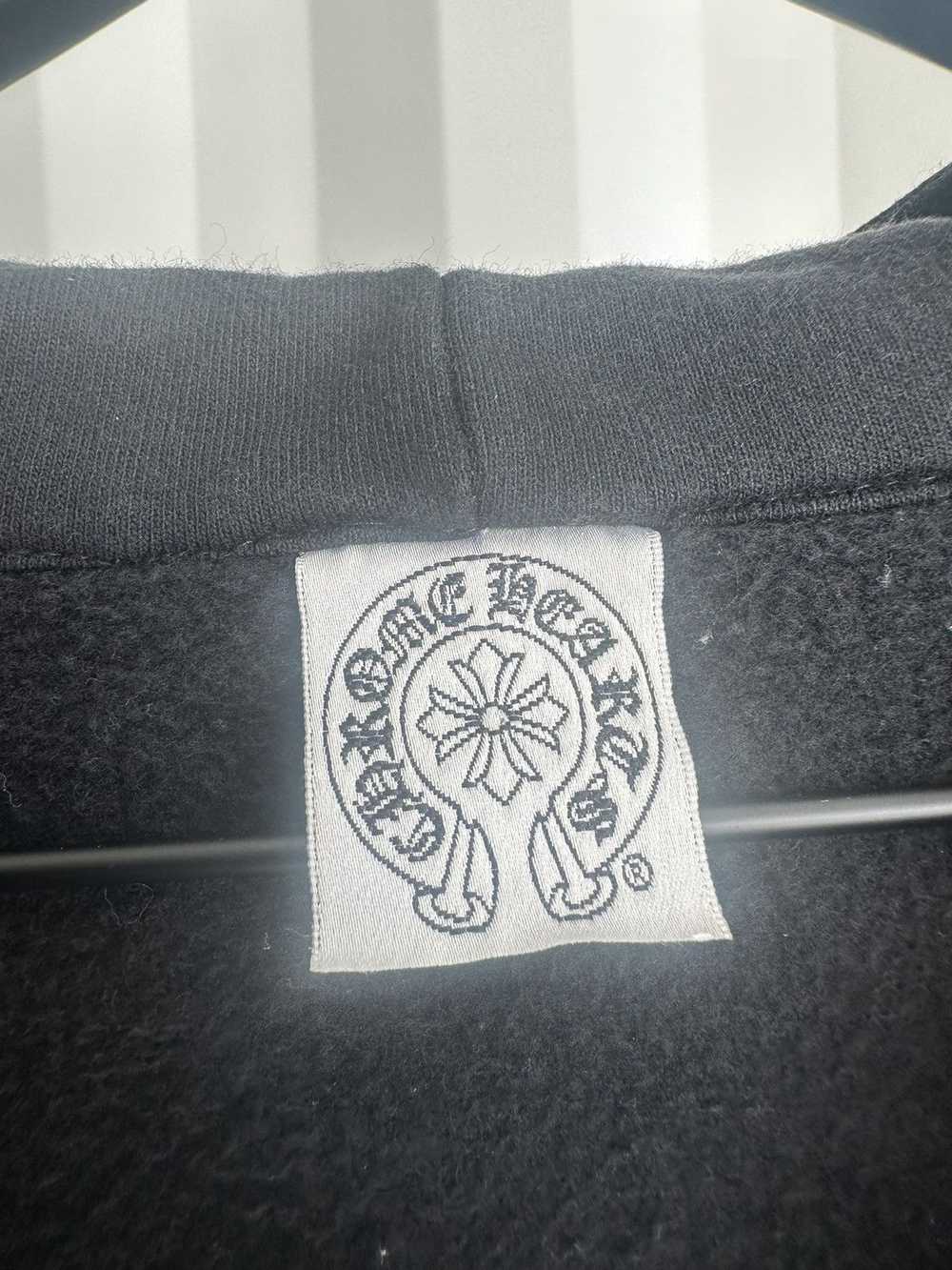 Chrome Hearts × Vintage 90’s T Bar Logo Zip Hoodie - image 6