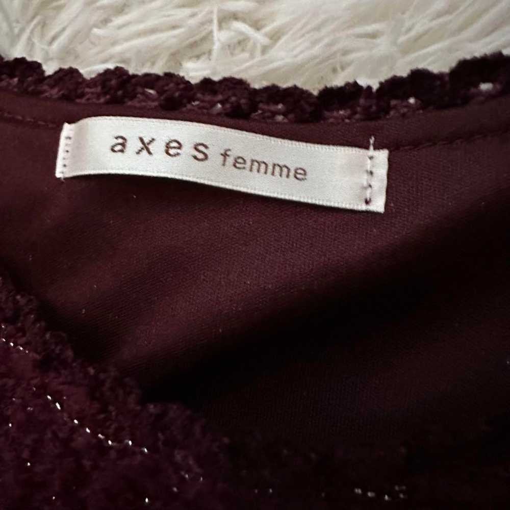 Axes Femme 【Frill】【Lame】【Lace】 Red-Themed One-Pie… - image 7