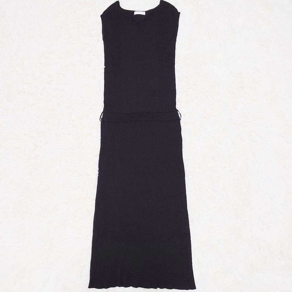 A316 Twelve Agenda One-Piece Long Sleeveless Blac… - image 1