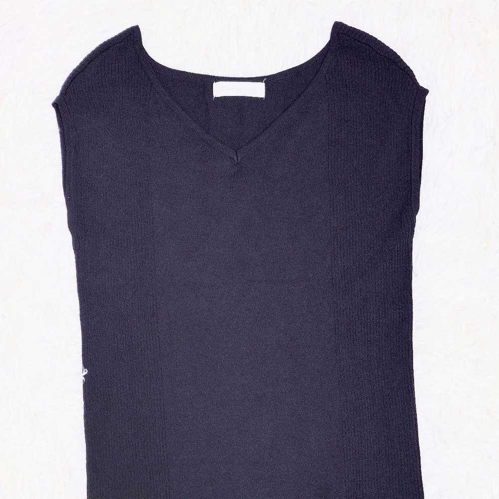 A316 Twelve Agenda One-Piece Long Sleeveless Blac… - image 2