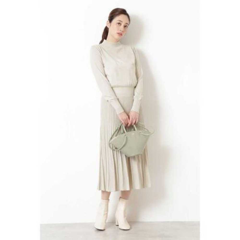 Natural Beauty Basic Pleated Docking Knit Dress - image 3