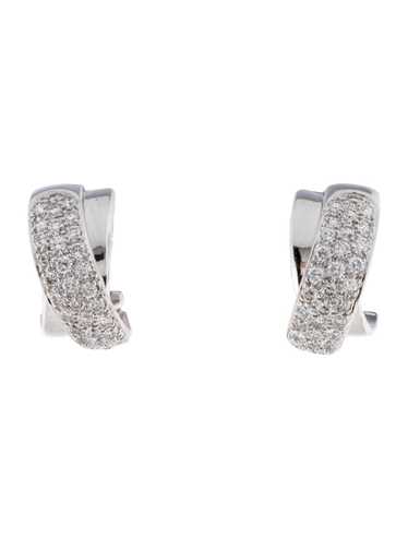Earrings Rhodium-Plated 18K White Gold - image 1