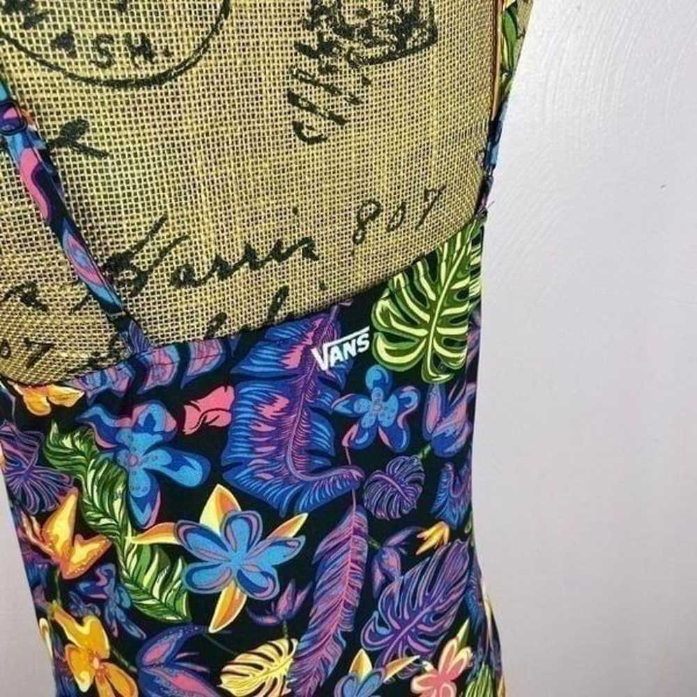 Vans Tropicali Floral Print Slip Dress Size Small… - image 7