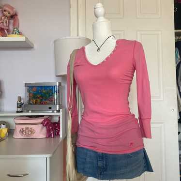 Vintage y2k pink aeropostale top