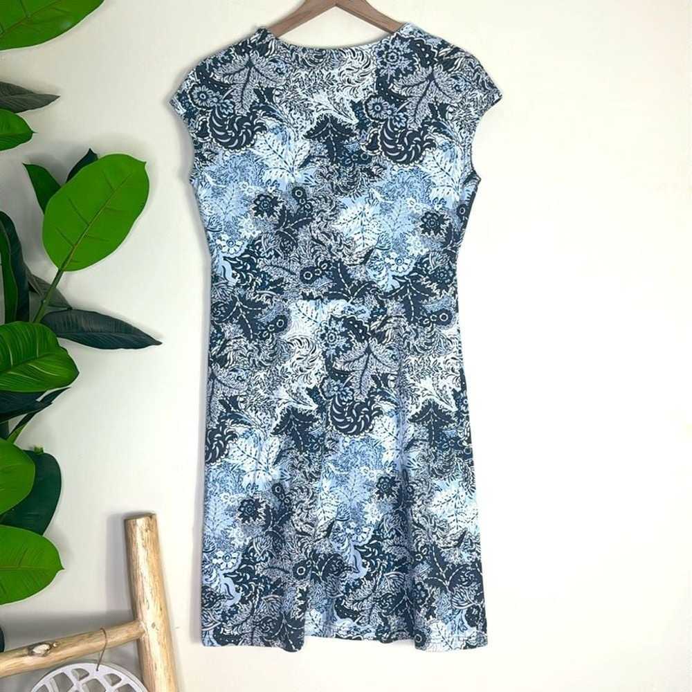 Title Nine Blue and White Dress Women's Size Medi… - image 2