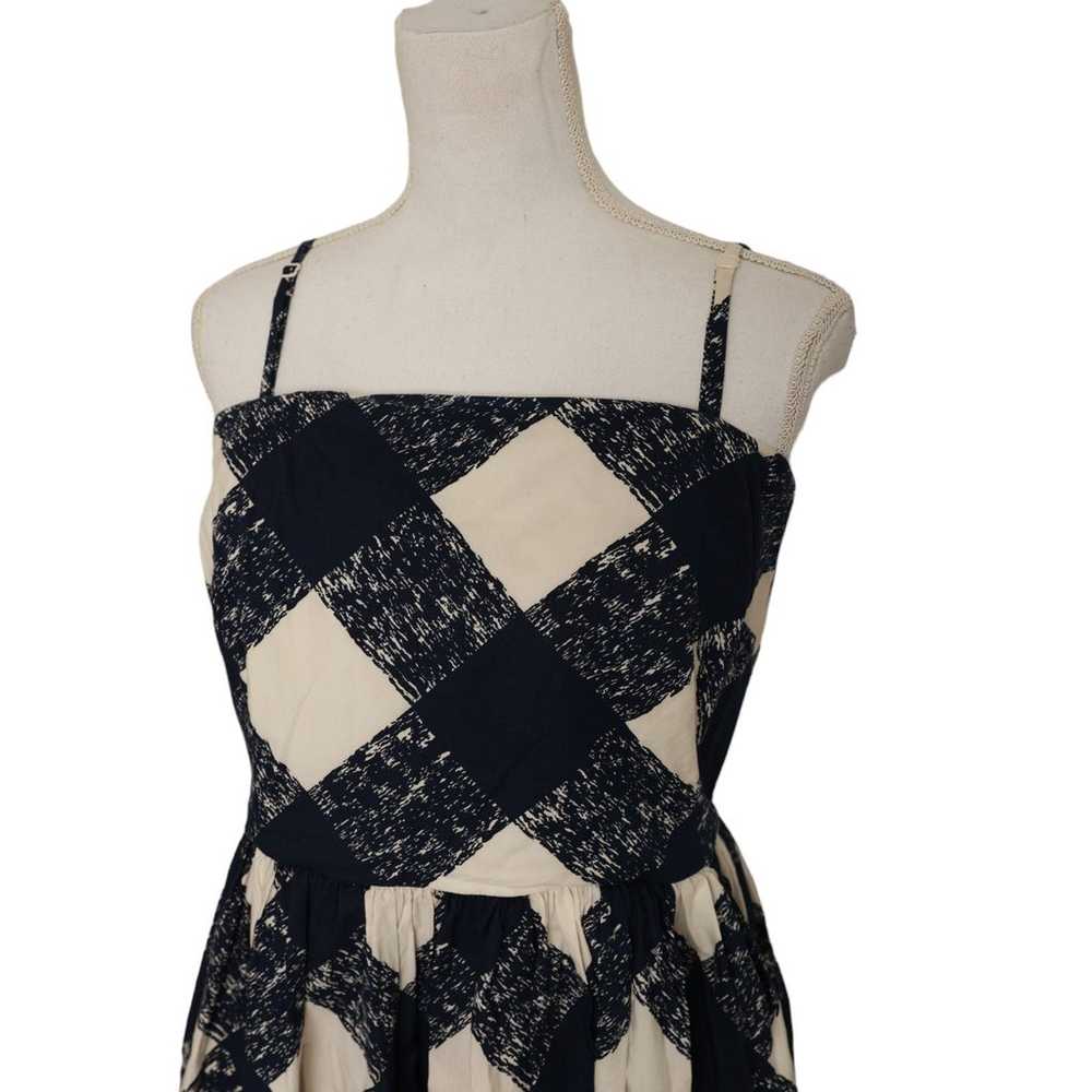 Boden Sandra Mini Dress Navy Blue & White Adjusta… - image 6