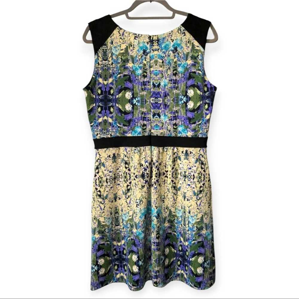 Cynthia Rowley Women's Purple Blue Floral Dress S… - image 2