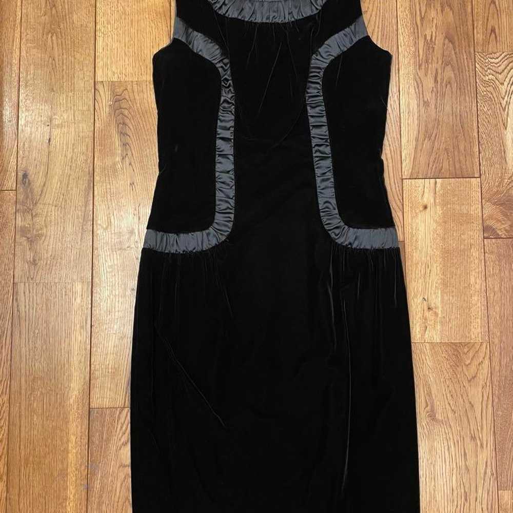 EPOCA Velvet Dress, Size 42 - image 1